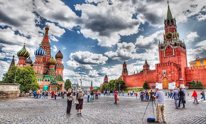 Красная площадь в Москве