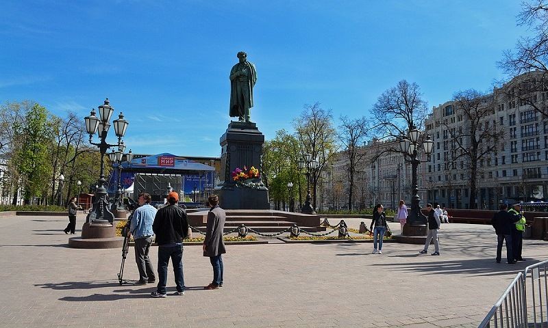 Пушкинская площадь в Москве