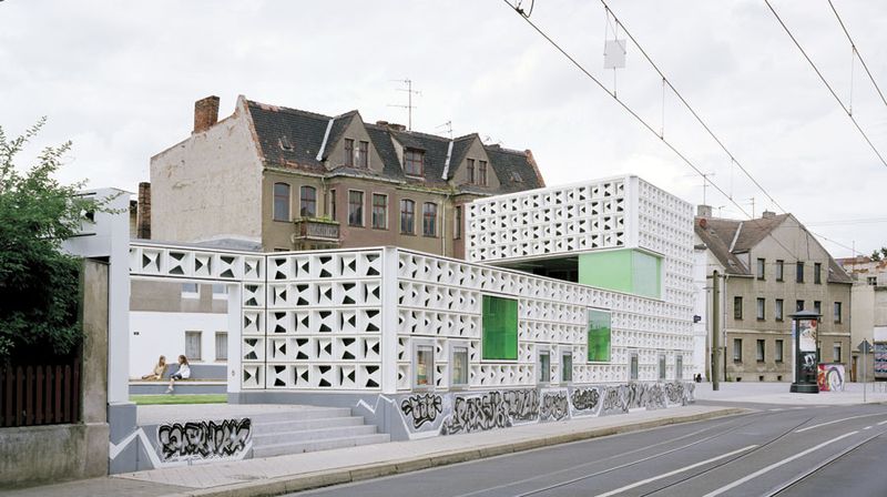 Уличная библиотека в Магдебурге