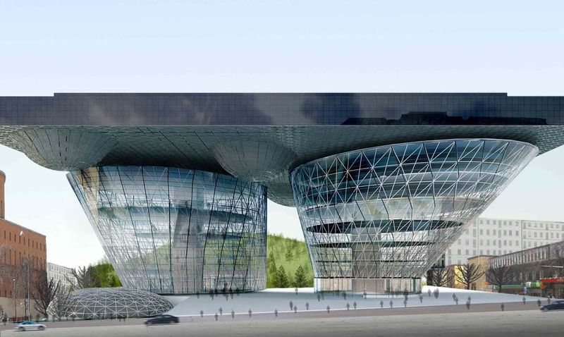 Библиотека в в Стокгольме