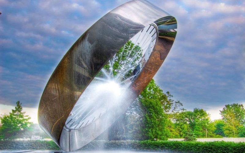 71 фонтан в Огайо