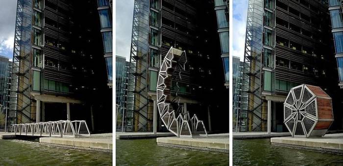 Сворачивающийся мост в Лондоне