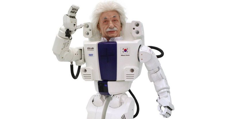 Робот-клон Энштейна Альберт Хумо
