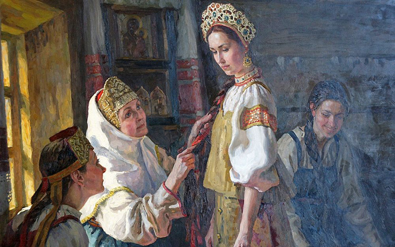 Смотрины на Руси