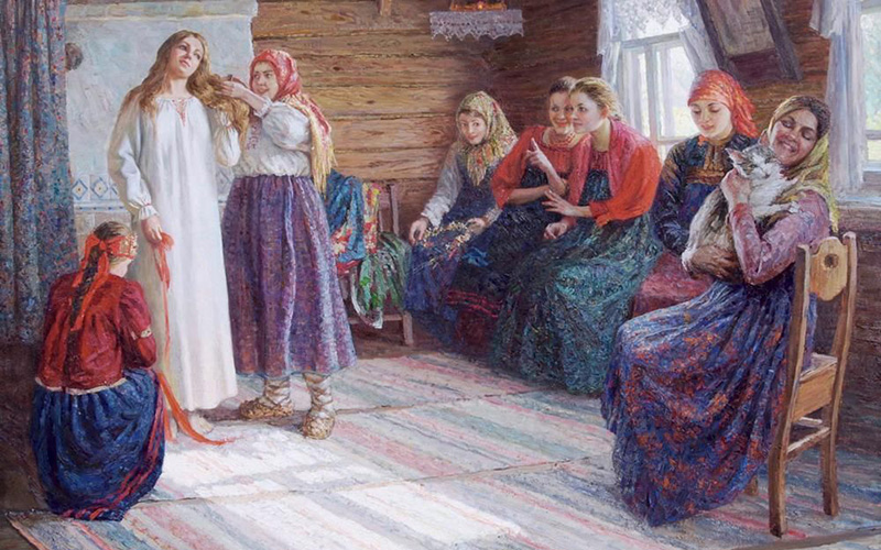 Девичник на Руси