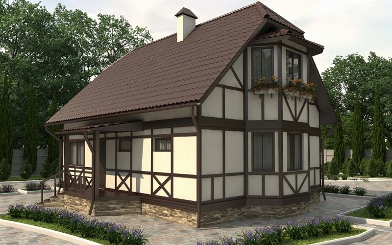 Модульные конструкции каркасных домов