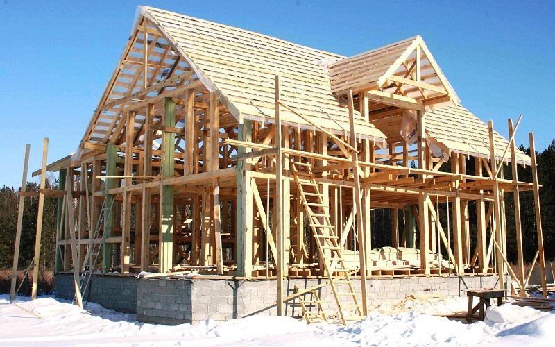 Каркасные дома по канадской методике