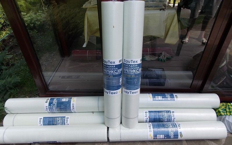 Фасадная стеклосетка