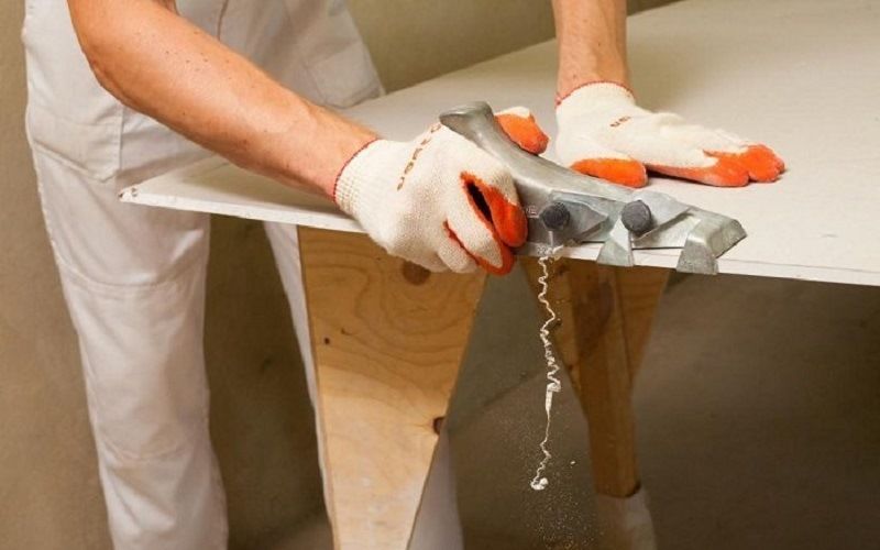 Кромочный рубанок для гипсокартона