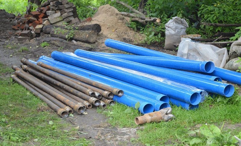 Буровая колонна из стальных труб