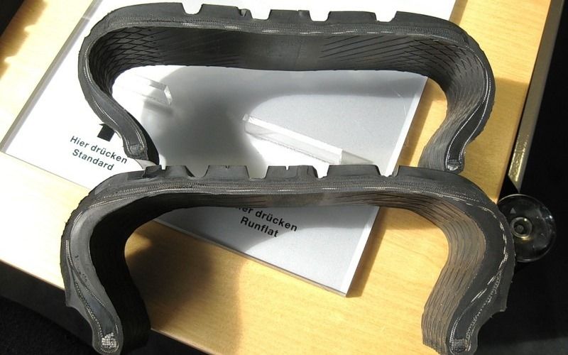 Принцип работы технологии RunFlat