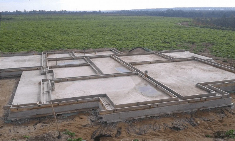 Фундамент для дома из газобетона