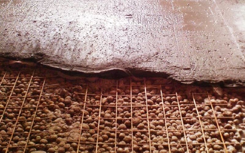 Керамзито-бетонный раствор