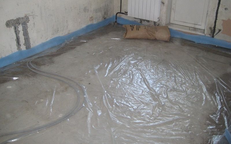 Создание гидроизоляционного барьера