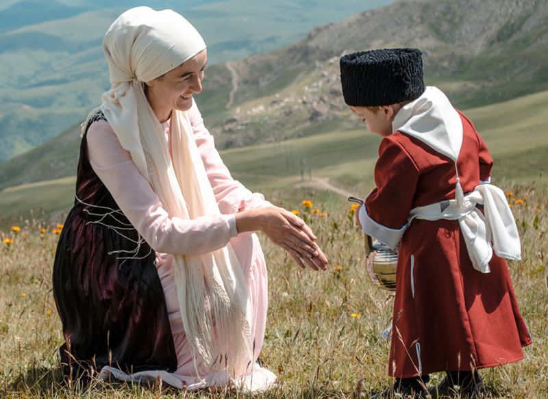 Мама с сыном