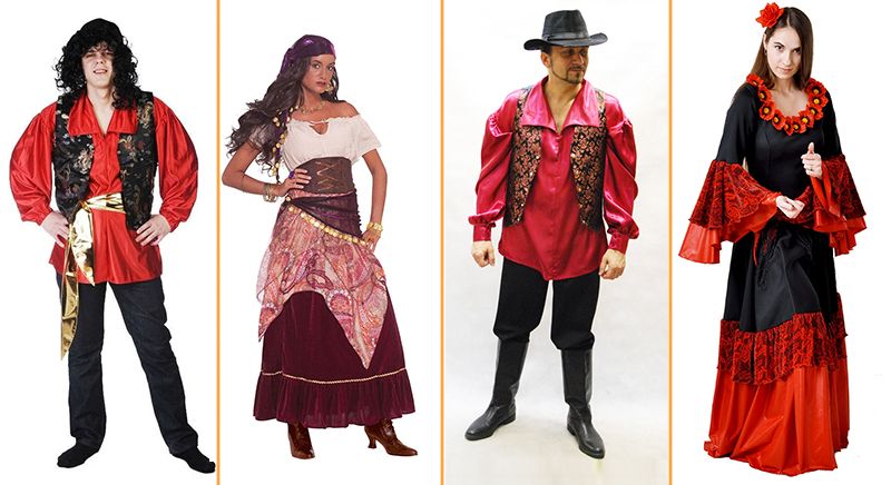 Традиционная цыганская одежда