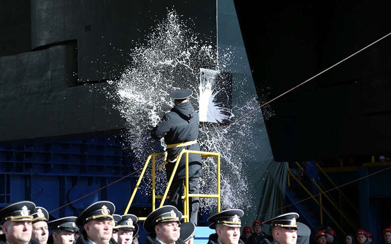 Крещение корабля