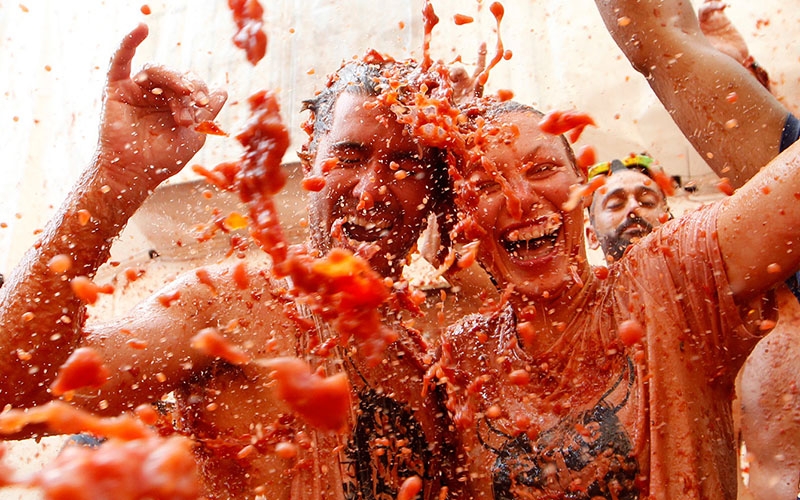 Томатино в Испании