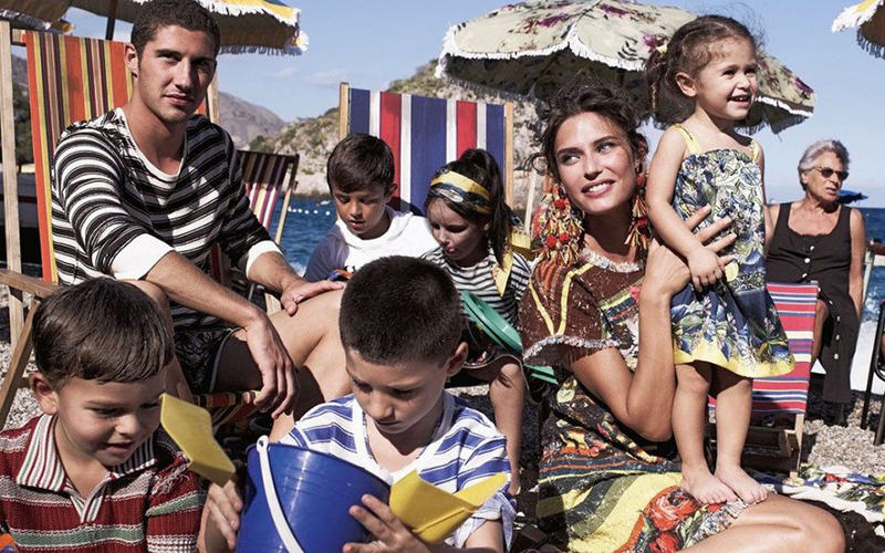 Итальянская семья