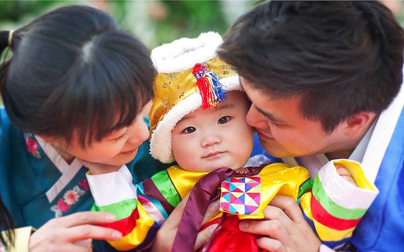 Корейские семьи