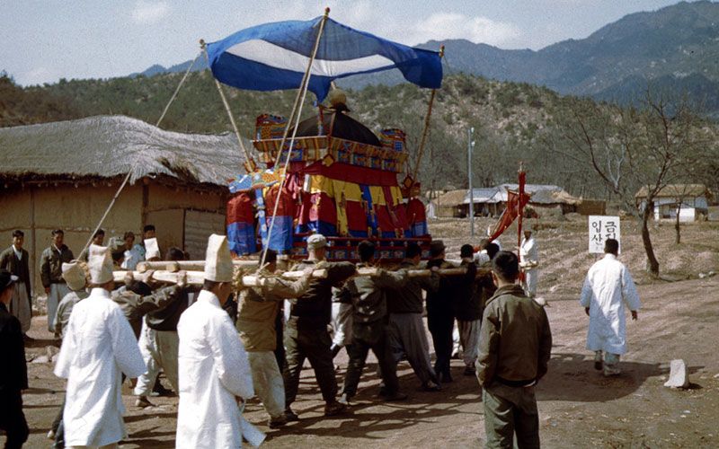 Похороны в Корее