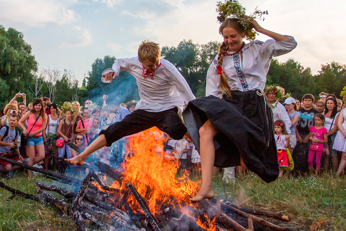 Костер на Ивана Купала