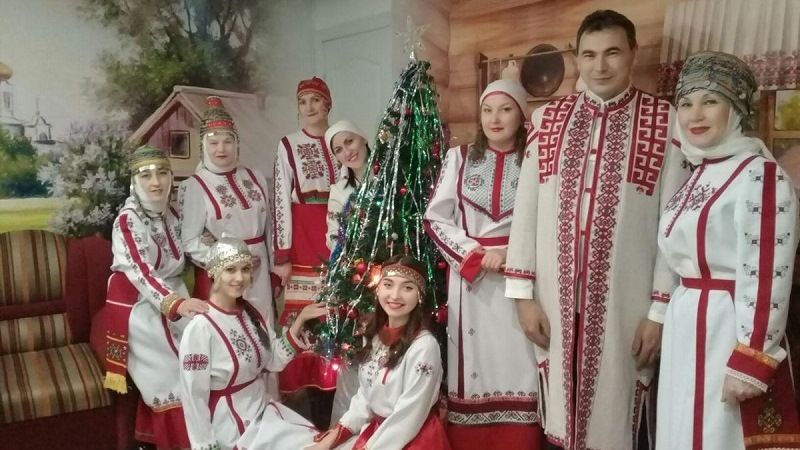 Чувашская семья