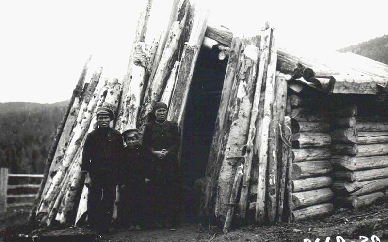 Жилище шорцев, 1927