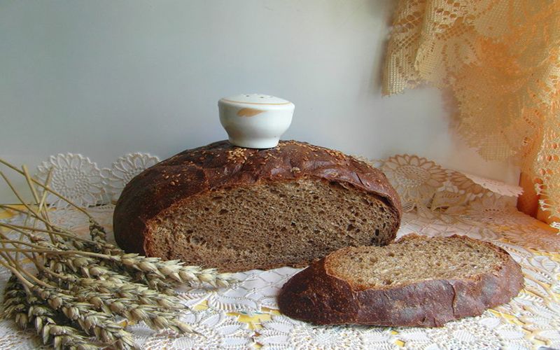 Хлеб с солью