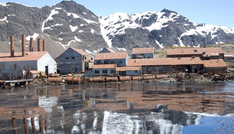 Порт Лейт в Антарктиде