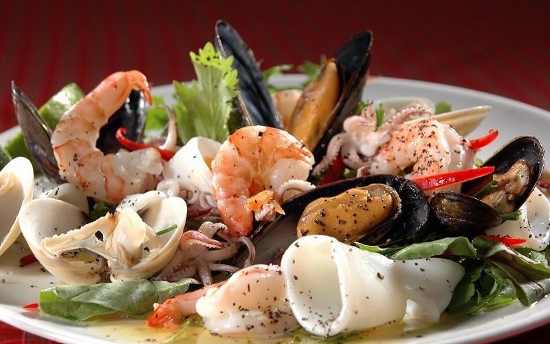 Морепродукты и водоросли – традиционная японская еда