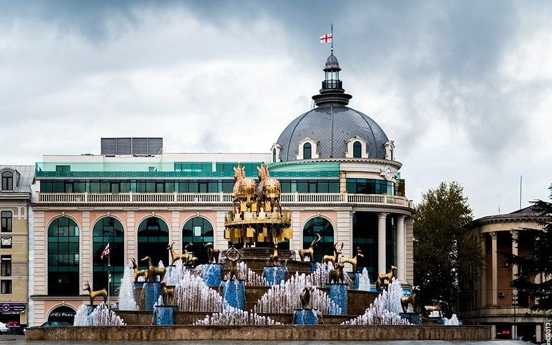 Колхидский фонтан в Кутаиси