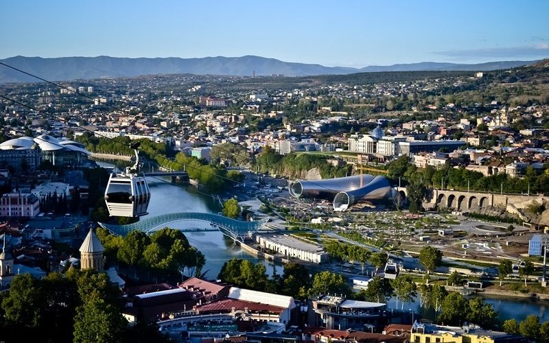 Канатная дорога в Тбилиси