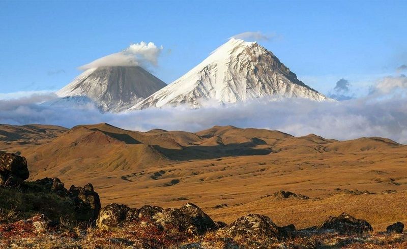 Удивительные вулканы Камчатки