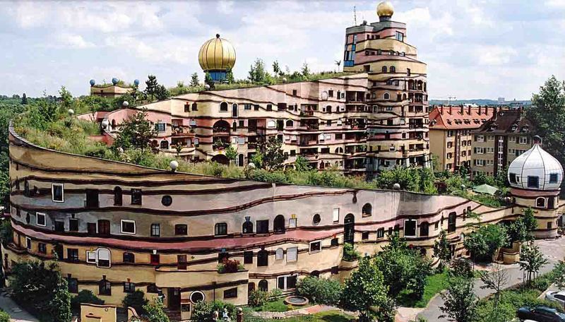 Спиральное здание в Германии