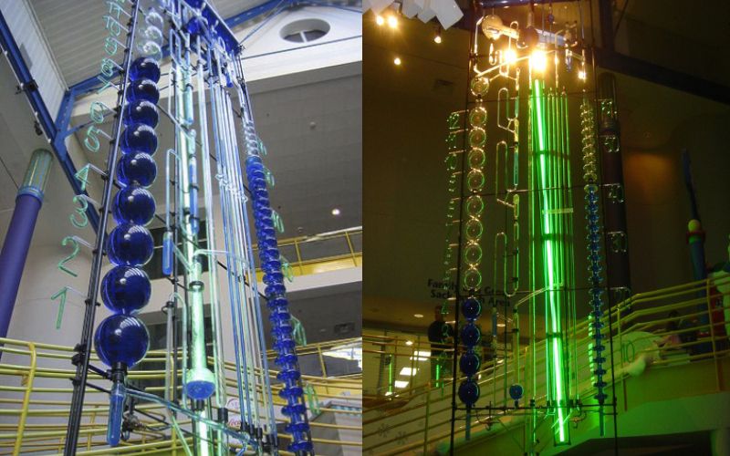 Водяные часы в Индианаполисе