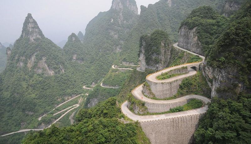 Тьяйменская дорога в Китае