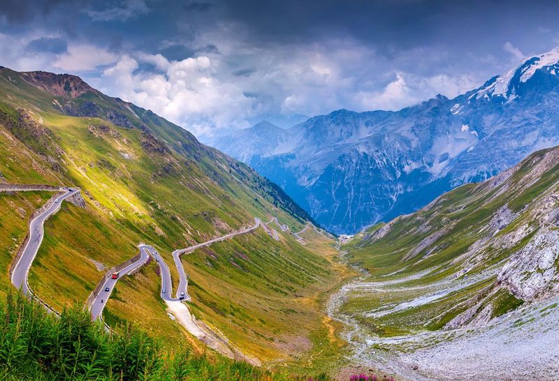 Стельвио Пассоло в Италии