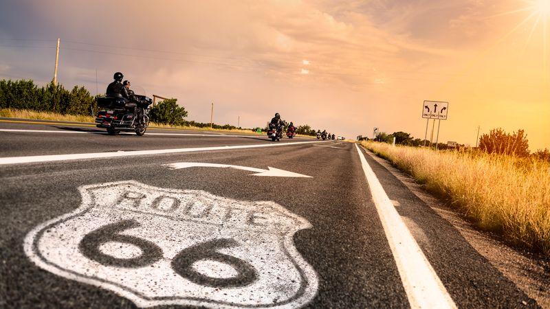 Трасса 66 в США