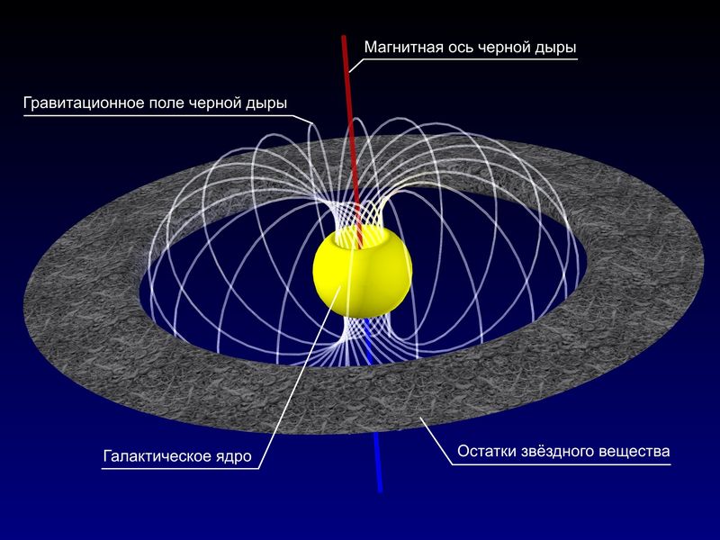 Строение черной дыры
