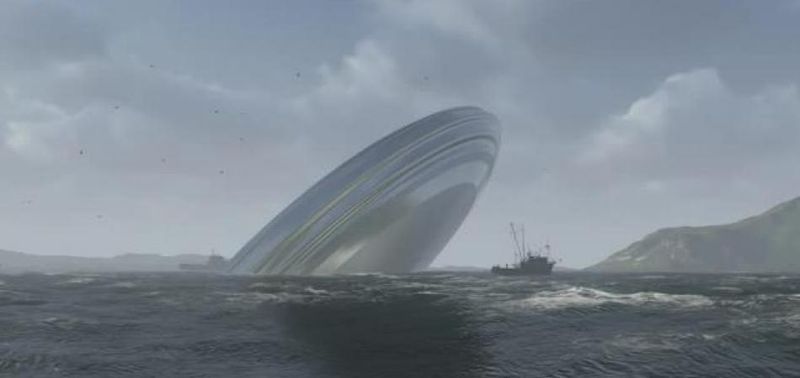 НЛО в океане