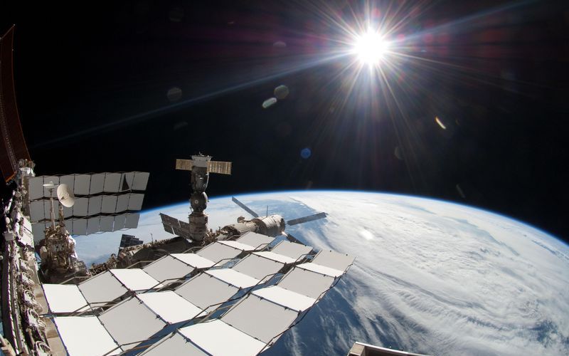 Снимок Солнца из космоса