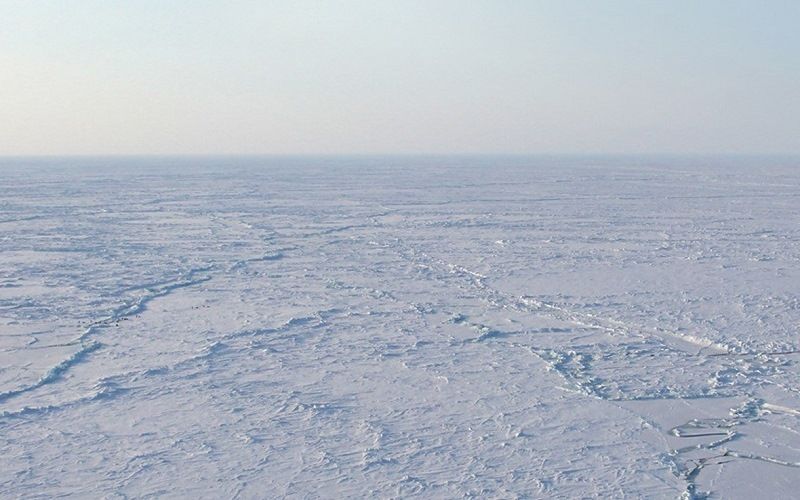 Антарктические снежные дюны