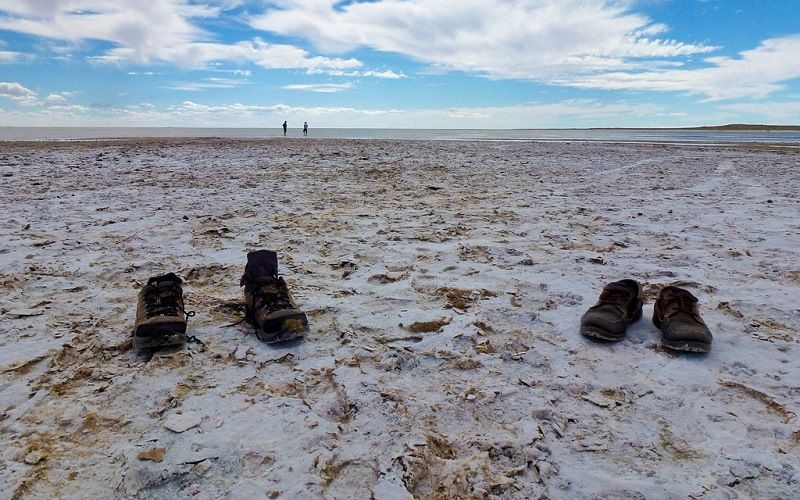 Сухое озеро Эйр