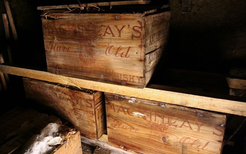 Виски сэра Шеклтона, найденные в Антарктиде