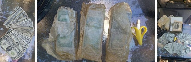 Чемодан с деньгами, найденный в доме постройки 1940 года