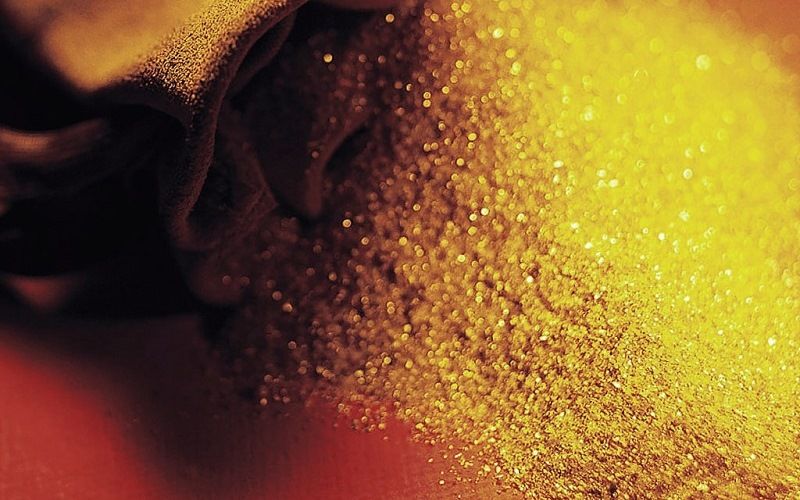 Золотой порошок