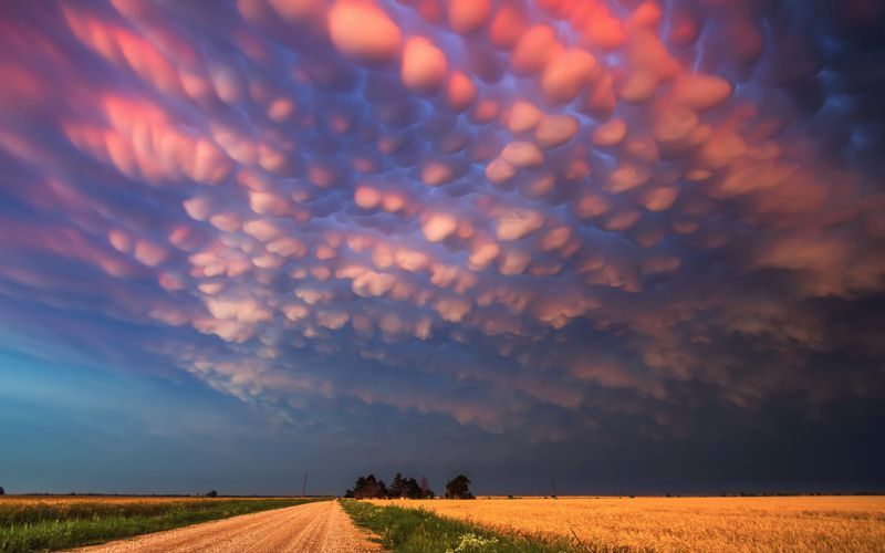 Вымеобразные облака