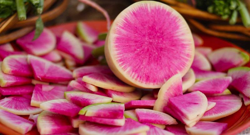 Арбузный редис