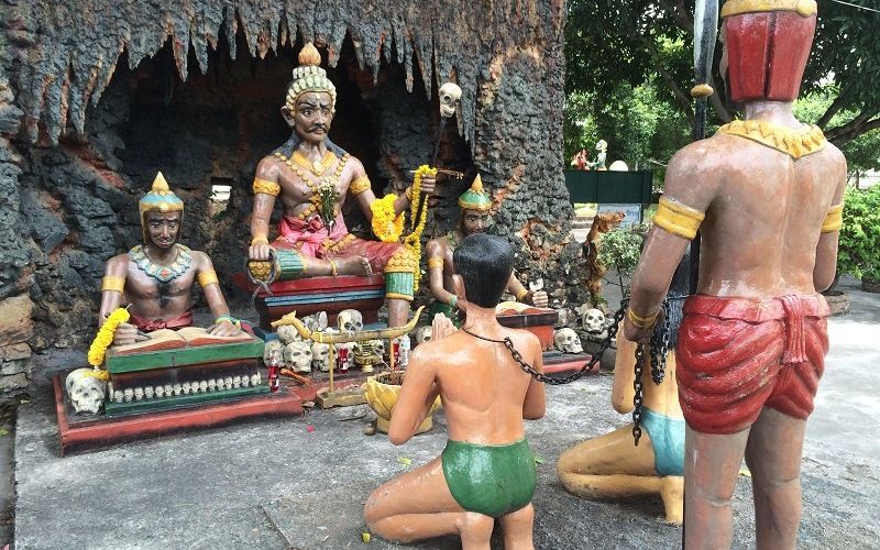 Парк грешников в Тайланде